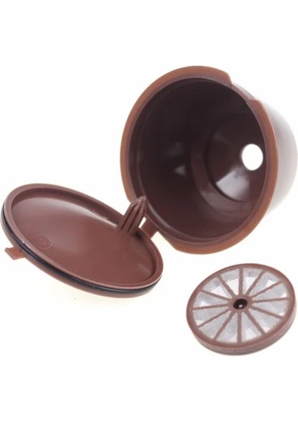 C 3 Adet Karışımı Tarzı Yeniden Kullanılabilir Kahve Kapsül Filtre Fincan Nescafe Dolce Gusto Için Doldurulabilir Kapaklar Kaşık Fırça Filtre Sepetleri Pod Yumuşak Tat Tatlı (Yurt Dışından) fırsatları