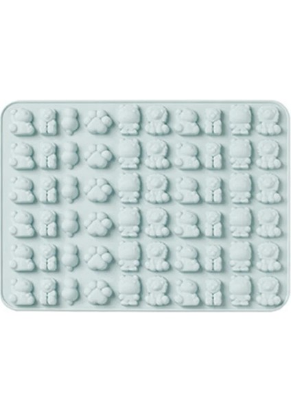 No.3 Tarzı Buz Küpleri Için Silikon Sakızlı Kalıp Jelatin Pişirme Şeker Kalıbı Yüksek Sıcaklığa Dayanıklı Dıy Çikolata Yumuşak Şeker Jöle Kek Kalıbı (Yurt Dışından)