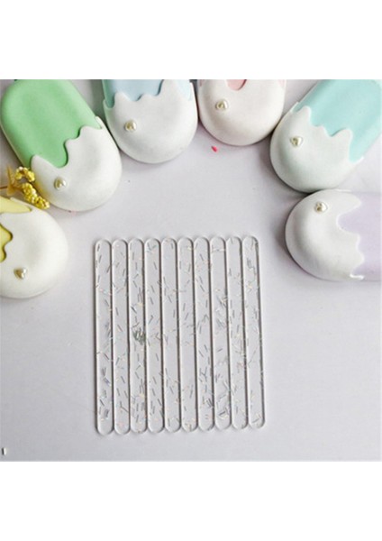 No.4 Tarzı 10X Glitter Akrilik Dondurma Çubukları Buzlu Şeker El Yapımı El Sanatları Bebek Duş Çocuklar Hediye Dıy Dondurma Çubuğu (Yurt Dışından) modelleri