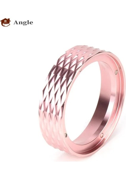 Pembe Tarzı 58 mm mm Mıknatıs Akıllı Dozaj Halkası Bira Kase Kahve Sabotaj Tozu Espresso Barista Aracı Huni Portafilter (Yurt Dışından)