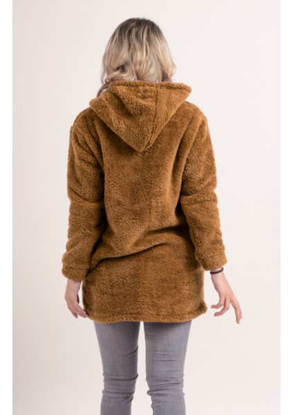 Uzun Tunik Welsoft Peluş Ceket fiyatları