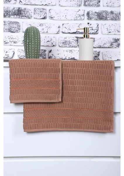 2 Parça Jakarlı Renkli Kadın-Erkek Banyo Havlu Takımı 90X150 cm fiyatları