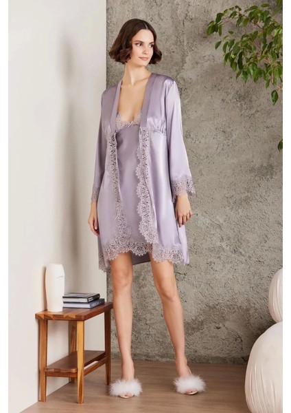 Saten Dörtlü Gelin Çeyiz Seti 7045 - Royal fiyatları