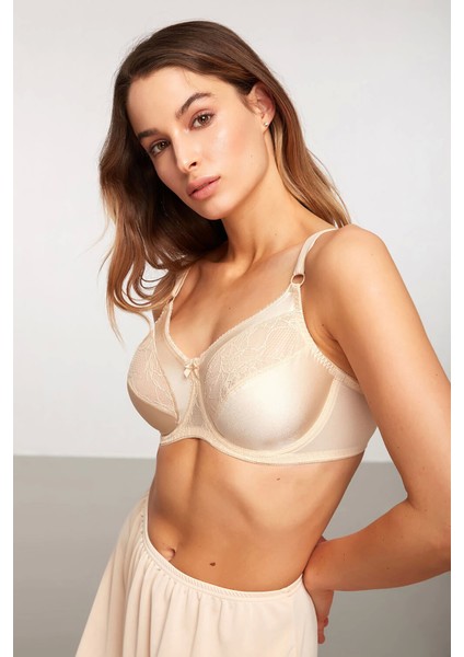 Martina Toparlayıcı Dantelli Sütyen - Ten fiyatları