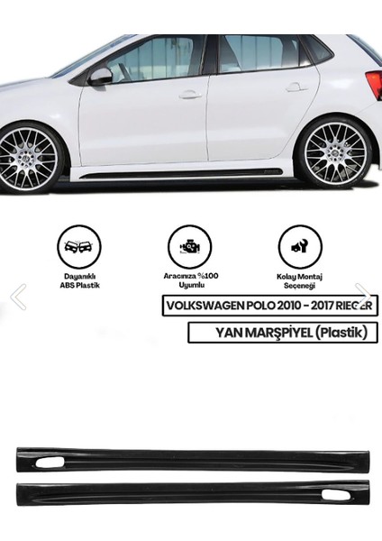 Volkswagen Polo Hava Kanallı Yan Marşpiyel Sağ Sol Set Plastik