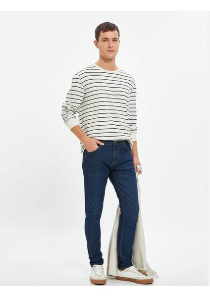 Erkek Jean Pantolon Koyu Indigo - Michael Jean 4WAM40250ND