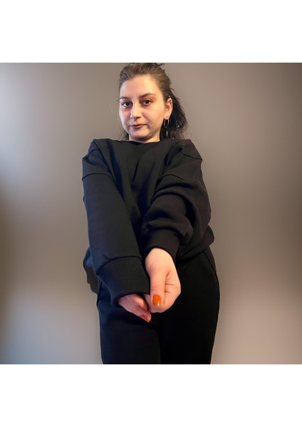 Unisex Üç Iplik Şardonlu Sweatshirt Eşofman Takımı modelleri