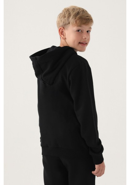 Kids Kappa Erkek Çocuk Sweatshirt Siyah Çocuk Sweatshirt modelleri