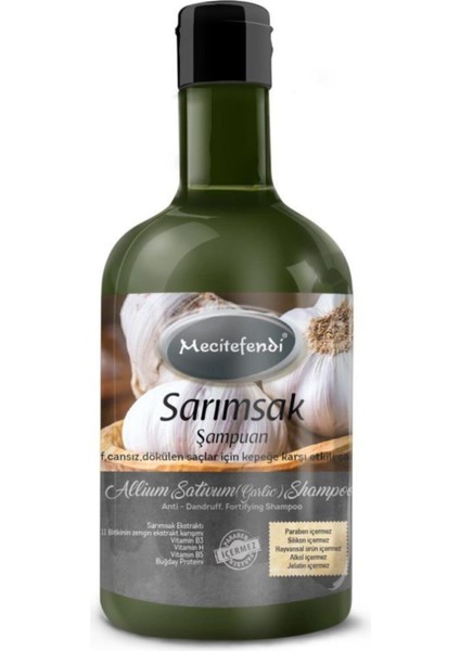 Mecit Efendi Sarımsaklı Şampuan 400 Ml