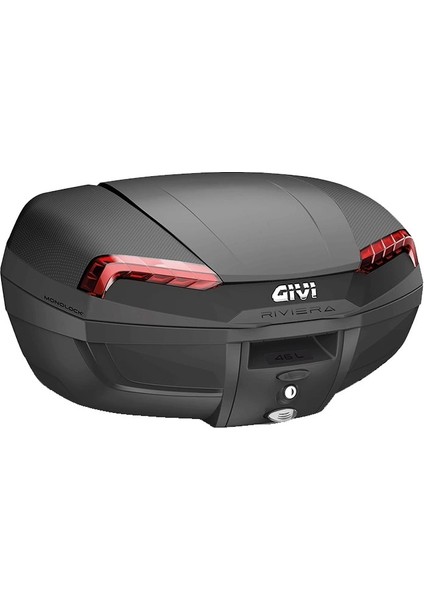 Çanta Gıvı E46N Rıvıera Kırmızı Reflektör