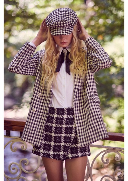 Kazayağa Blazer Ceket Siyah modelleri