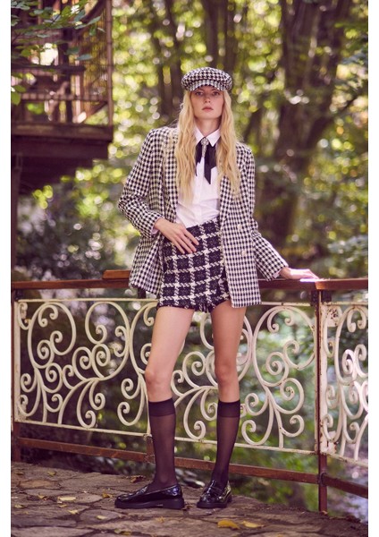 Kazayağa Blazer Ceket Siyah fırsatları