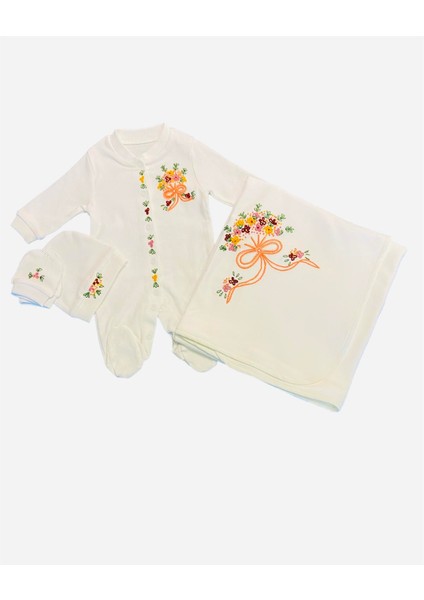 VPH Bebek Demet Tulum Battaniye Seti Rokokolu 5 Parça fiyatları