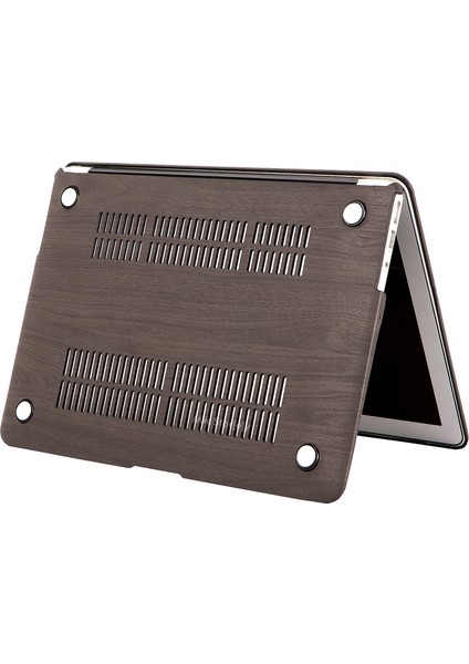Macbook Air M1 Kılıf 13 inç A1932 A2179 A2337 ile Uyumlu Wood