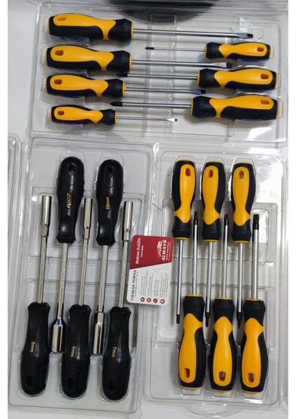 Rico Tornavida Takımı Torx Tornavida Lokma Tornavida Takımı Seti