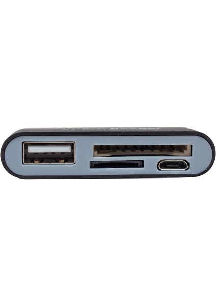 Powermaster PM-1644 USB Type-C 3.1 Sd+Tf Kart Okuyucu Kit
