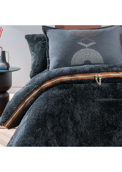 Coverme Elian Tek Kişilik Battaniye Nevresim Takımı - Siyah fiyatları