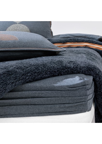 Coverme Elian Tek Kişilik Battaniye Nevresim Takımı - Siyah fırsatları