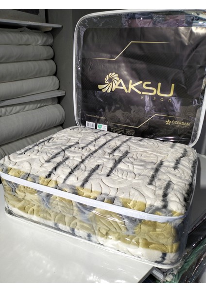 Çift Kişilik Ultra Yumuşak Embos Vizon Battaniye