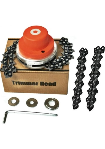 Motorlu Tırpan Testere Zincirli Kendinden Pasolu Canavar Başlık Yedek Zincirli fırsatları