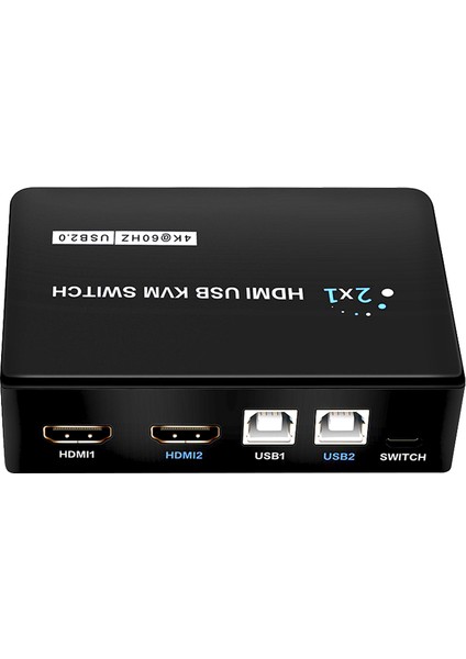 PM-11789 4K HDMI USB Kvm Switch 2x1