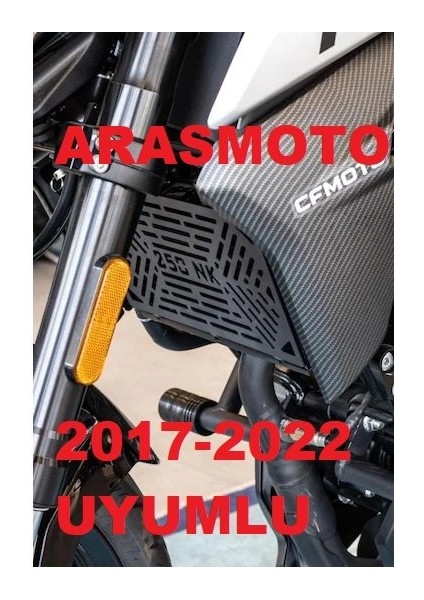Cf Moto Nk 250 Radyatör Koruma (Lazer Kesim ) 2017-2022 - Arasmoto
