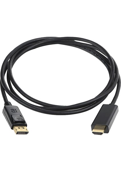 Powermaster Display To HDMI 1.8 Metre Kablo Displayport Kablo 1.62-2.7 Gbps Aktarım Hızı