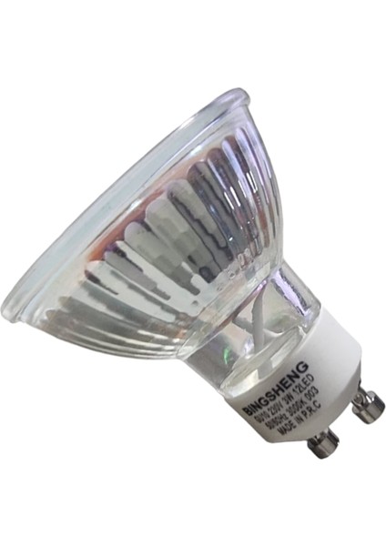 Vestel Arçelik Davlumbaz LED Lamba GU10 3W 12 LED (1 Adet) Silverline Esty Beko Regal Bosh Orjinal Bıngsheng