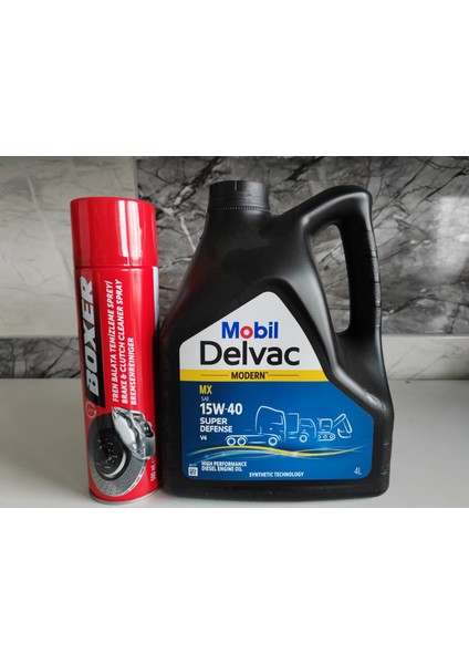 Delvac Mx 15W-40 - 4 L Hediye Balata Spreyi