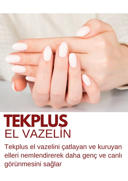 Tek Plus Nemlendirici El Vazelin Kremi 50ML