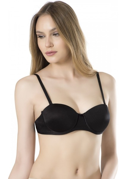 Sırtı Şeffaf Desteksiz Sütyen 3021