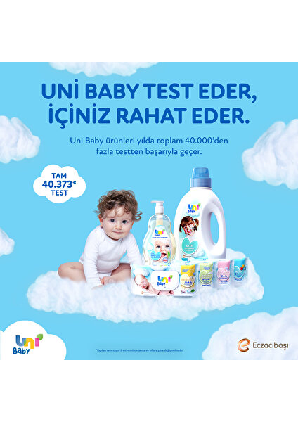 Uni Baby Pure Comfort Organik Aloe Vera Özlü Islak Mendil 12'li 1080 Yaprak