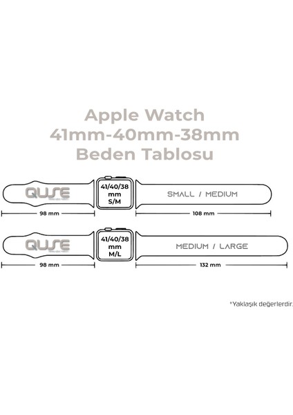 Apple Watch Series SE/10/9/8/7/6/5/4/3 42mm-41mm-40mm-38mm Uyumlu M/l Spor Silikon Kordon Yıldız Işığı