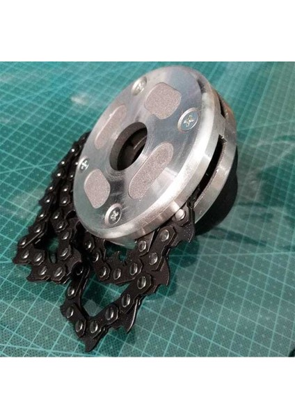 Evrensel Çim Biçme Makinesi Zincir Kafa Brushcutter Giyotin Bahçe Çalı Kesici Alet Yedek Parçaları modelleri