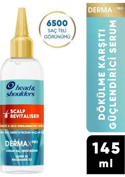 H&S Dermaxpro Scalp Revitaliser Saç 145ml Saç Bakım Serumu