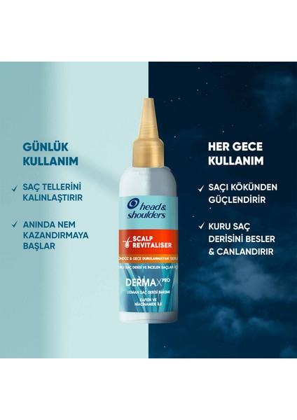 H&S Dermaxpro Scalp Revitaliser Saç 145ml Saç Bakım Serumu