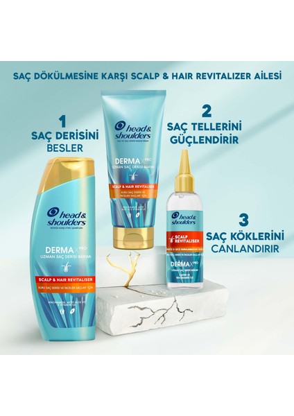 H&S Dermaxpro Scalp Revitaliser Saç 145ml Saç Bakım Serumu