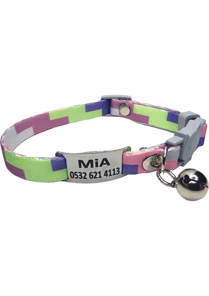 Güvenlik Kilitli Kedi Tasması