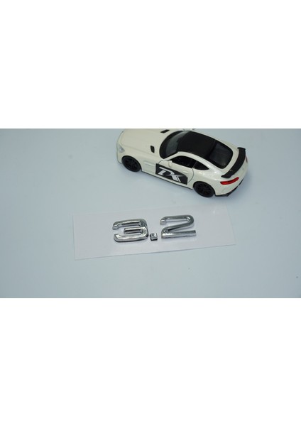 Audi 3.2 A3 A4 A6 A5 A7 A8 Bagaj Krom Abs 3m 3D Yazı Logo