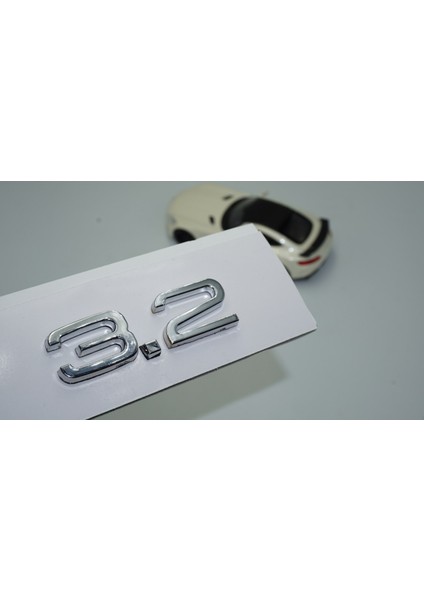 Audi 3.2 A3 A4 A6 A5 A7 A8 Bagaj Krom Abs 3m 3D Yazı Logo
