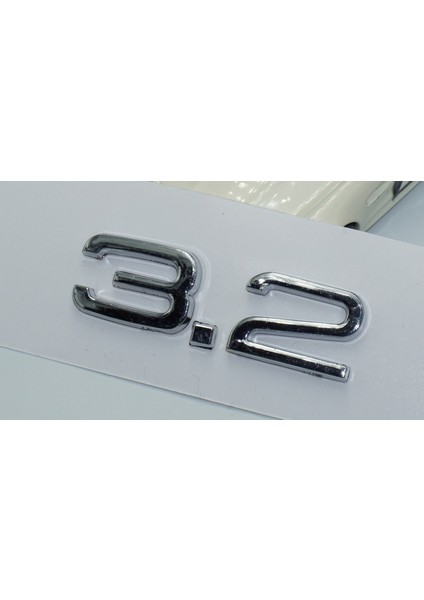 Audi 3.2 A3 A4 A6 A5 A7 A8 Bagaj Krom Abs 3m 3D Yazı Logo