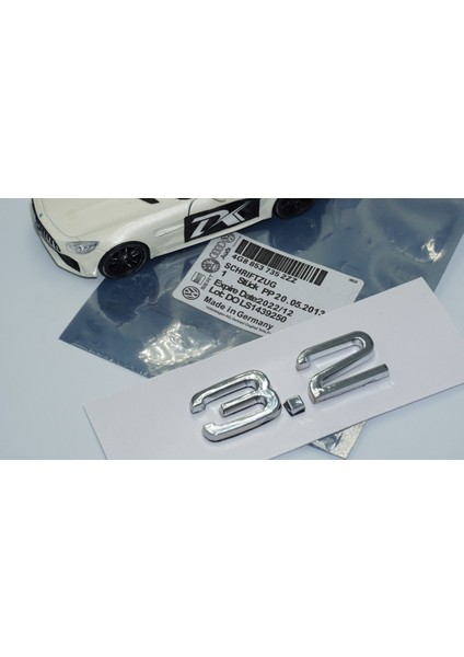 Audi 3.2 A3 A4 A6 A5 A7 A8 Bagaj Krom Abs 3m 3D Yazı Logo