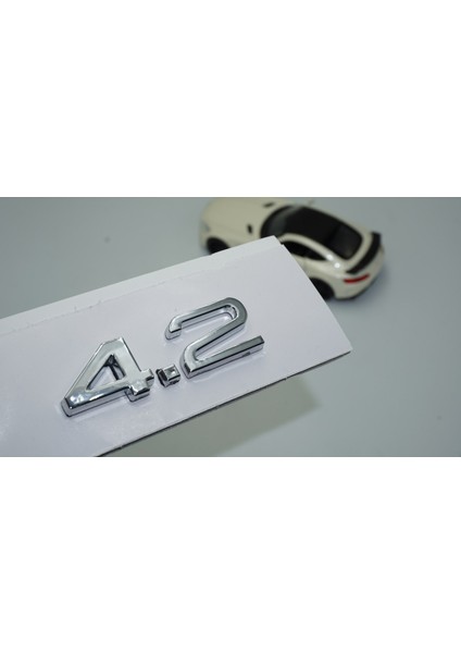 Audi 4.2 A3 A4 A6 A5 A7 A8 Bagaj Krom Abs 3m 3D Yazı Logo