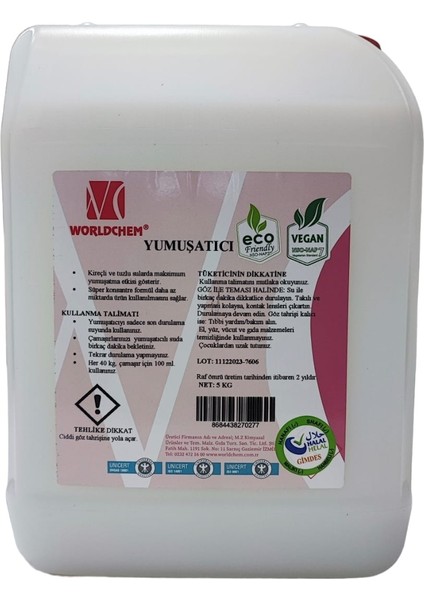 Konsantre Çamaşır Yumuşatıcısı 5lt