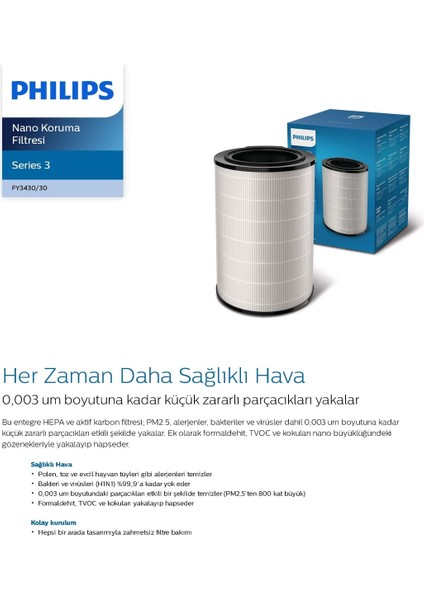 FY3430/30 Nano Koruma Filtresi