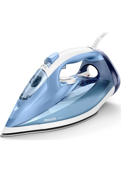 Azur GC4532/20 Buharlı Ütü 180G Şok Buhar, 2400W & Steamglide Taban – Mavi/beyaz