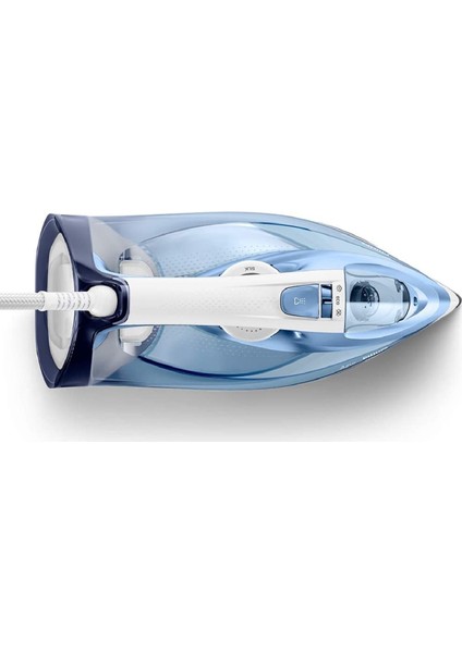 Azur GC4532/20 Buharlı Ütü 180G Şok Buhar, 2400W & Steamglide Taban – Mavi/beyaz fiyatları