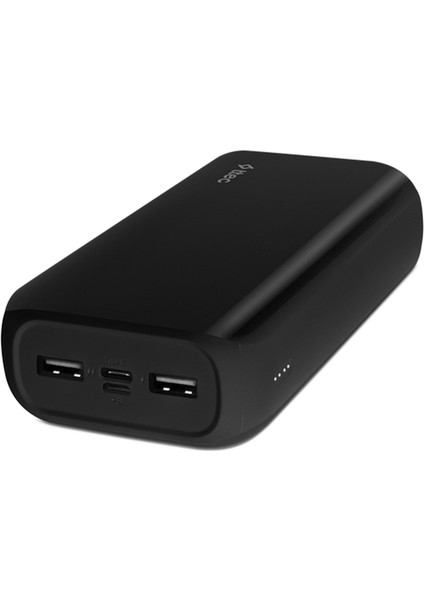ReChanger Ultra Powerbank 30000mAH Led Göstergeli Siyah