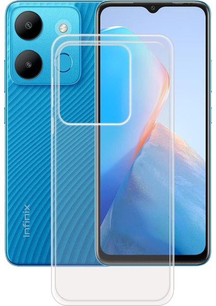 Tecno Spark Go 2023 ile Uyumlu Kapak 1mm Süper Silikon Şeffaf Kılıf