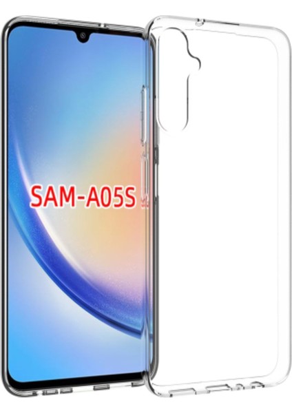 Samsung Galaxy A05S Kapak 1mm Süper Silikon Şeffaf Kılıf